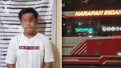 Bus Lintas Medan Aceh Dilempar Batu, Polisi Tangkap Pelaku