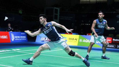 Kalah dari Wakil China, Pramudya/Yeremia Akui Gagal Konsisten Karena Terganggu Wasit