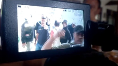 Diskusi Publik Generasi Muda Partai Golkar Diwarnai Kericuhan, Polisi Turun Tangan