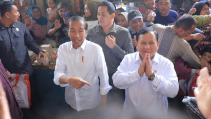 45,3 Persen Publik Yakin Jokowi Bakal "Endorse" Prabowo Subianto