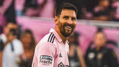 Lionel Messi Perkenalkan Selebrasi Baru, Tidak Kalah dari 'Siiuu' Cristiano Ronaldo