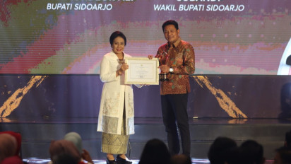 Keempat Kalinya Kabupaten Sidoarjo Raih Penghargaan Kabupaten Layak Anak 