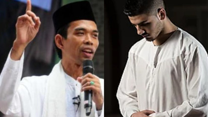 Ternyata Hukum Salat Menutup Mata, Menurut Ustaz Abdul Somad Bisa....