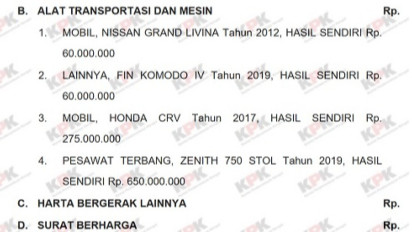 Harta Kekayaan Kabasarnas Henri Alfiandi Tersangka Korupsi Capai Rp10 Miliar, Punya Pesawat Terbang Zenith 750 STOL