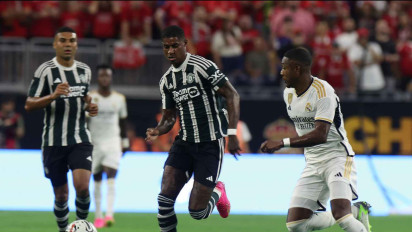 Real Madrid Taklukan Manchester United 2-0 di Laga Uji Coba Pramusim