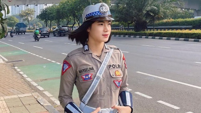 Briptu Marselina Oktavianti, Polwan Cantik Keturunan Tionghoa yang Jago Silat dan Nyanyi