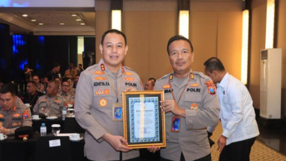 Berhasil Tingkatkan Kualitas Layanan Publik Polri, Polres Gresik Dapat Ganjaran Ini