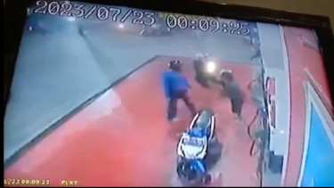 Terekam Kamera CCTV, Gerombolan Remaja di Kebumen Lakukan Pengeroyokan di SPBU
