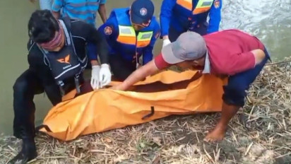 Usai Cekcok dengan Suami, Ibu Muda di Ngawi Ditemukan Tewas Tenggelam di Sungai