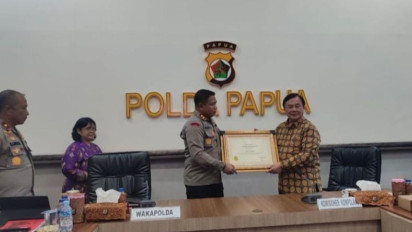Polres Mimika Raih Penghargaan dari Kompolnas