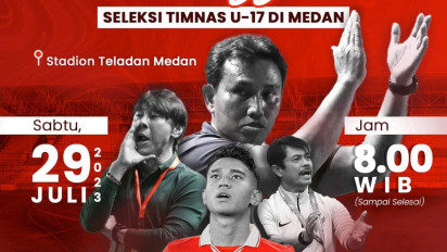 Seleksi Timnas Indonesia U-17 di Medan: 300 Pemain Berbakat Siap Bersaing
