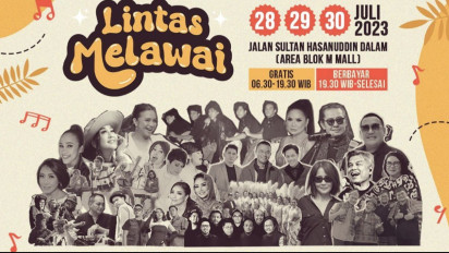 Lintas Melawai Blok M Hidupkan Kenangan Indah Dekade 80an dan 90an