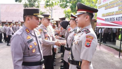 Dilantik Saat Berusia 24 tahun, Ipda Ahmad Waafi Tercatat Sebagai Kapolsek Termuda