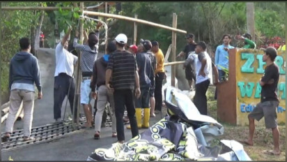 Keluhan Tak Kunjung Direspon, Warga Blokade Akses Jalan dan Aktivitas TPA Tlekung Kota Batu