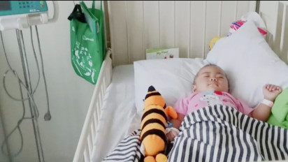 Memilukan! Seorang Ayah Asal Jambi Jual Delmannya Demi Pengobatan Anak yang Menderita Kanker Retina