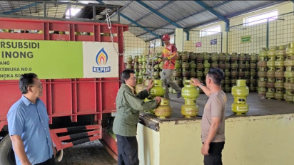 Polresta Malang Kota Adakan Pemantauan ke Distributor LPG di Kota Malang