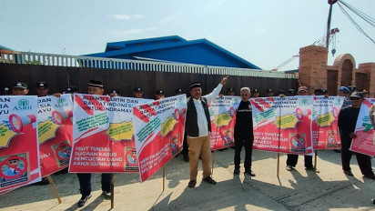 Unjuk Rasa di Al Zaytun, Massa ASRI sebut Panji Gumilang Pendangkalan Agama