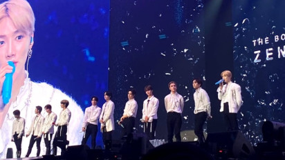 Adu Rayu Personel THE BOYZ dengan Deobi Indonesia di Konser Jakarta