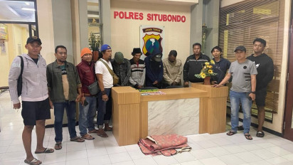 Asyik Bermain Judi Kyu Kyu, Empat Warga Situbondo Ditangkap Aparat Kepolisian