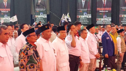 Detik-detik Prabowo Subianto Diteriaki Presiden di Milad PBB ke-25