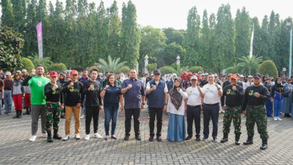 Purna Paskibaraka Indonesia Jakarta Pusat Bikin Lomba Keterampilan Baris-Berbaris dan Central Food Festival