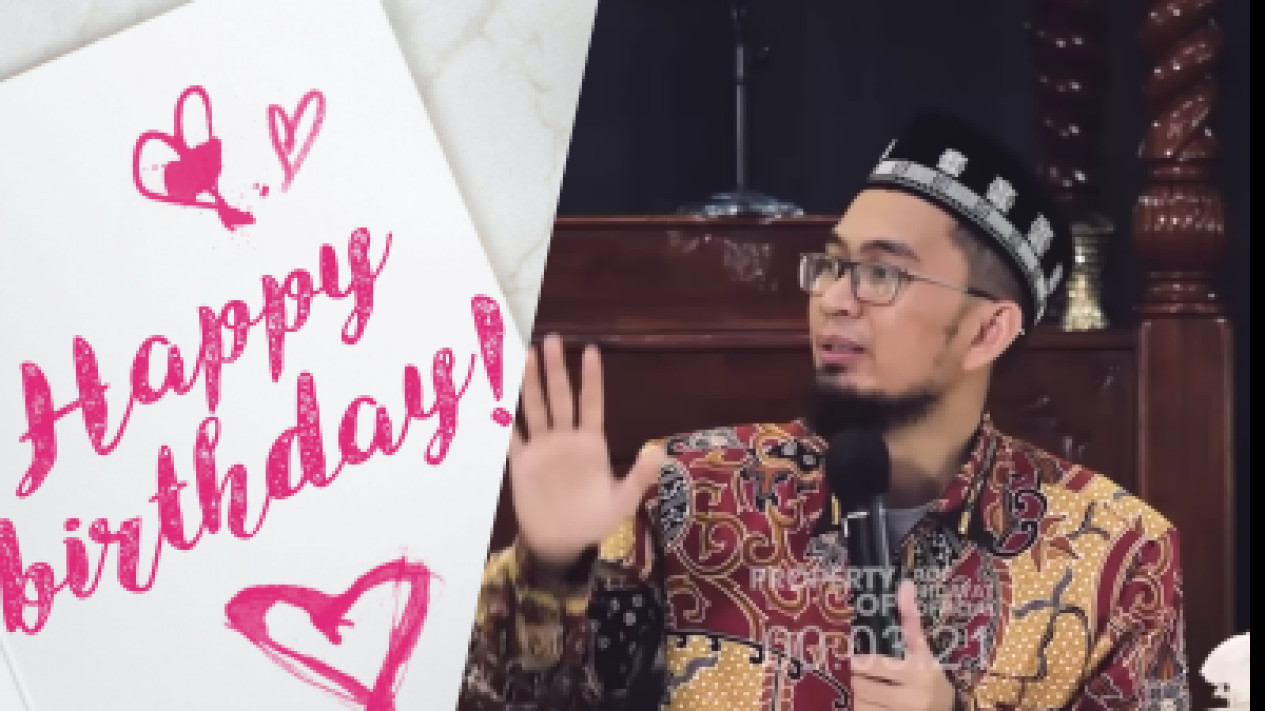 Tegas Soal Hukum Mengucapkan Selamat Ulang Tahun, Ustaz Adi Hidayat Jelaskan Dalilnya, Haram jika...
            - galeri foto