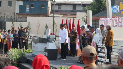 Jokowi Ungkap Fakta Ini: Pemprov DKI Sempat Tak Tuntaskan Pembebasan Lahan Sodetan Ciliwung