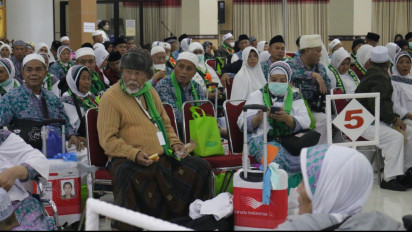 Jemaah Haji Asal Jepara Tiba di Tanah Air