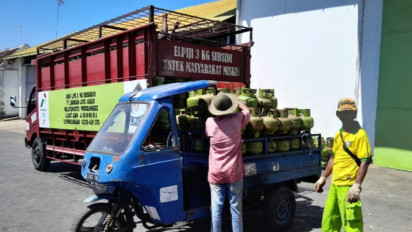 Jual di atas HET, Harga Gas LPG 3 Kg di Probolinggo Tembus Rp25.000