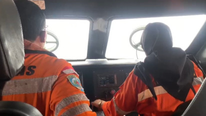 Kapal KM Lintang Timur Selatan Karam Alami Kebocoran Akibat Terhempas Gelombang Besar di Posisi One Fathom Sekitar Selat Malaka