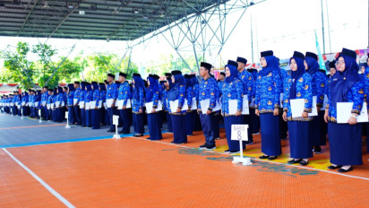 Ratusan Guru di Musi Banyuasin Terima SK PPPK