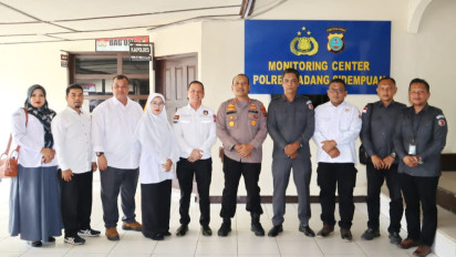 Bangun Sinergitas, Kapolres Padangsidimpuan Terima Audiensi KPU dan Bawaslu