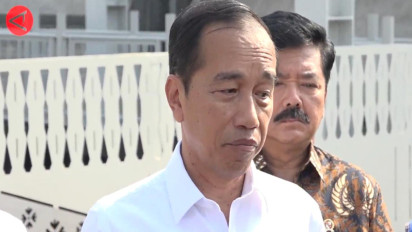 Presiden Jokowi Tanggapi Polemik Antara KPK dan TNI di Kasus Kabasarnas