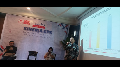 Survei LPI: KPK Masih Diandalkan Antisipasi Politik Uang Jelang Pemilu 2024