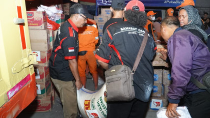 Uluran Tangan Sahabat Ganjar Untuk Korban Kebakaran di Penjaringan Jakarta Utara