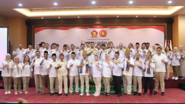 Kawal Pemenangan Prabowo Subianto di Pilpres 2024, Pengurus PD SATRIA Kalimantan Selatan Resmi Dilantik