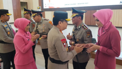 Enam Kapolres di Lampung Berganti, Kapolda Lampung: Seperti 'Upgrade' Suku Cadang Sebuah Mobil