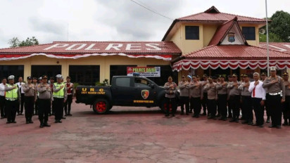 Berantas Begal dan Preman, Polres Dairi Bentuk Tim Patroli Perintis Presisi dan Unit Reaksi Cepat