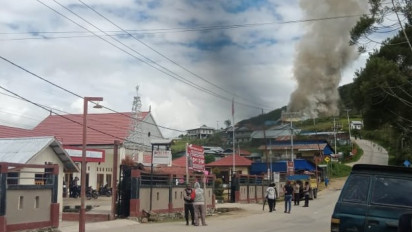 Dua Kantor Pemerintahan dan Delapan Rumah Dibakar di Dogiyai