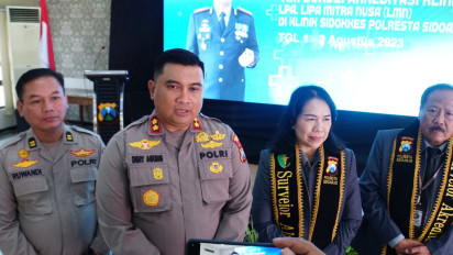 Akreditasi Layanan Kesehatan, Klinik Pratama Sidokkes Polresta Sidoarjo Didatangi Tim Survai LMN