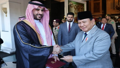 Prabowo Terima Kunjungan Menhan Arab Saudi, Perkuat Kerja Sama Industri Pertahanan