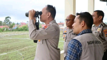 Kapolres Tanah Karo Kunjungi PVMBG Cek Situasi Gunung Sinabung