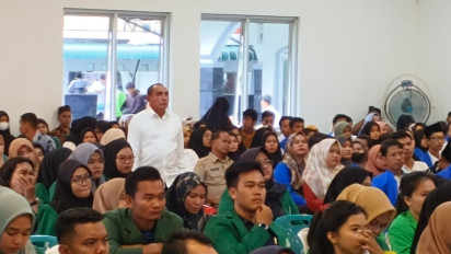 Kunker, Edy Rahmayadi Berikan Kuliah Umum kepada Mahasiswa Sibolga dan Tapteng