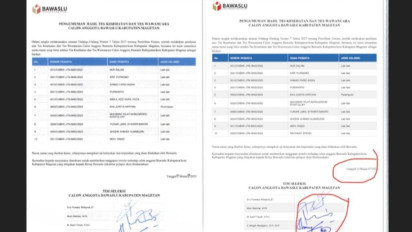Heboh! Hasil Pengumuman Calon Anggota Bawaslu Magetan Ada 2 Versi, Mana yang Benar?