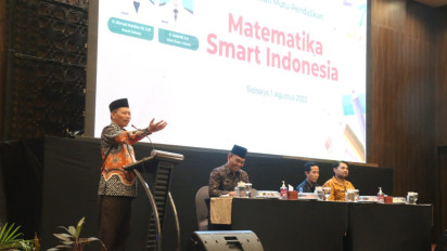 Ratusan Guru Matematika Kabupaten Sidoarjo Ikuti Pelatihan Matematika Smart Indonesia