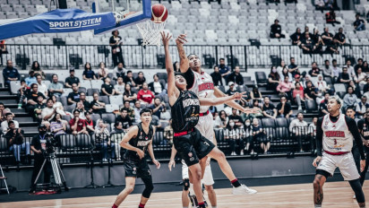 Saat Timnas Basket Indonesia dan Indonesia Patriots Jajal Indonesia Arena