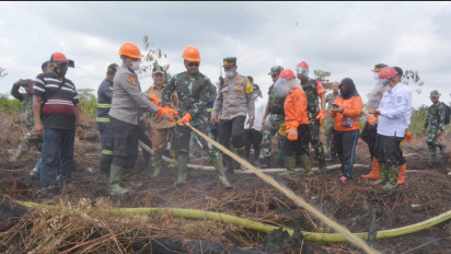 5.768 Hektar Hutan dan Lahan Terbakar, Kalimantan Barat Siaga Darurat Bencana Asap