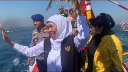 Kompak, Warga Desa Kalibuntu Berswadaya Gelar Tradisi Petik Laut Warisan Leluhur