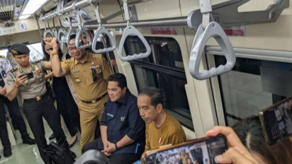 Kesan Jokowi Usai Tiga Kali Jajal LRT: Nyaman