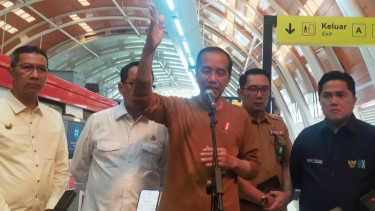 Heboh Jalur LRT Gatsu-Kuningan Salah Desain, Jokowi: Perbaiki, Koreksi